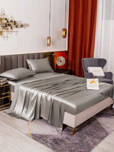 [رمادي] SilkSilky-SA 19Momme Pure Silk Bedding Set 006