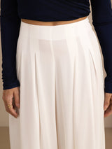 [أبيض] SilkSilky-SA Womens Pants 004