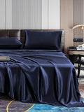 SilkSilky-SA-22Momme-الحرير-الخالص-Bedding-Set-أزرق-غامق-004