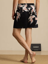 [أسود] SilkSilky-SA Mens Sleep Bottoms 002