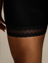 [أسود] SilkSilky-SA الحرير الخالص Panty 004,