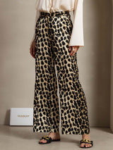 [فهد] SilkSilky-SA 19Momme الحرير Womens Pants 003,