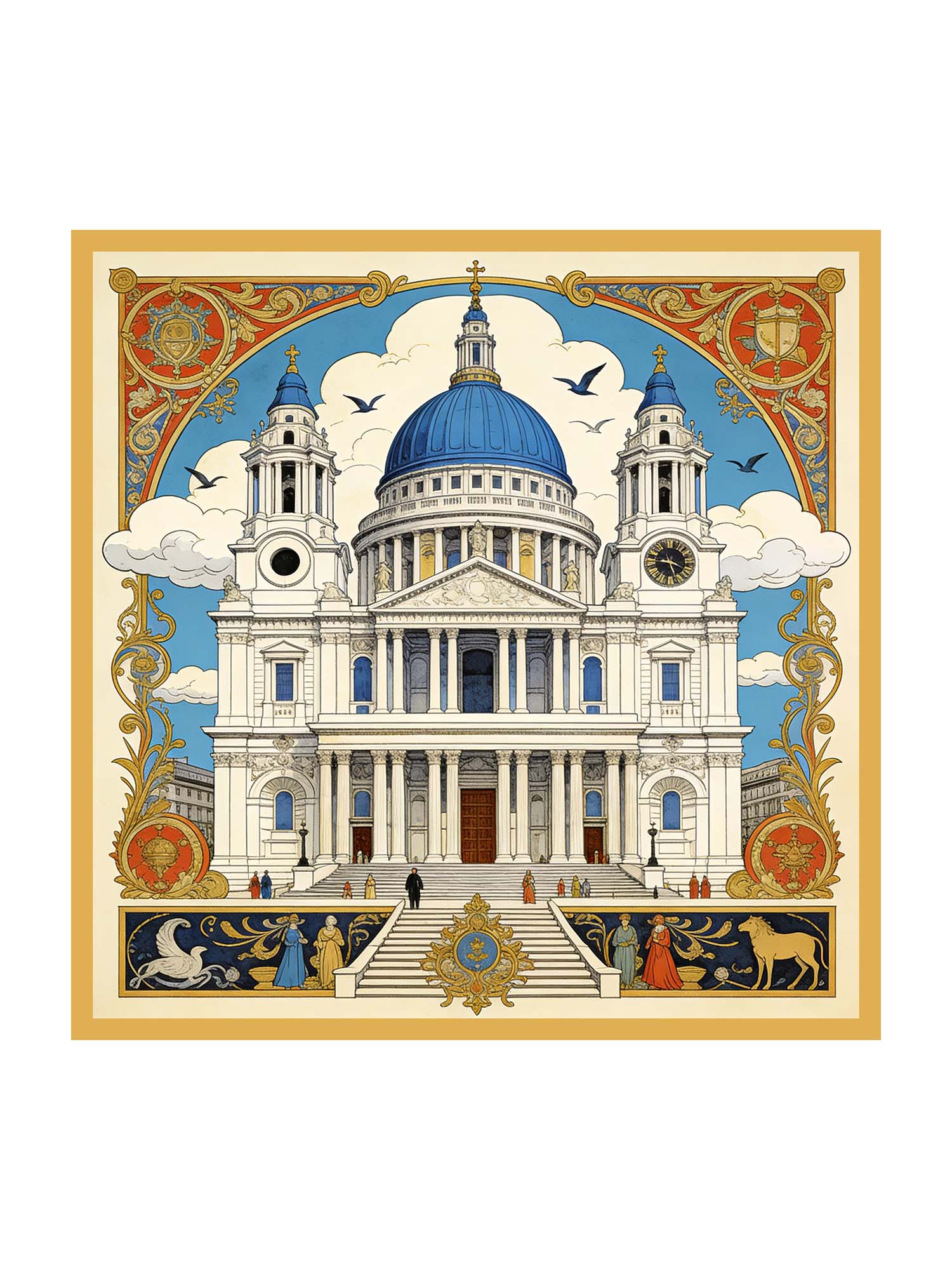 [P107] SilkSilky-SA Pure Silk Scarf 001