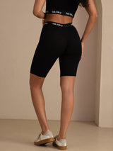 [أسود] SilkSilky-SA Womens Shorts 002