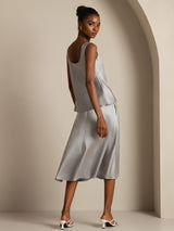 [رمادي غريفين‎] SilkSilky-SA Sleeveless كامي 002