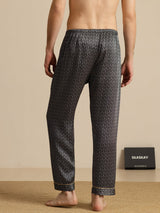 [الجنكة السوداء] SilkSilky-SA Mens Sleep Bottoms 002