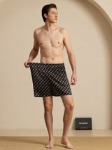 [السلسلة السوداء] SilkSilky-SA Mens Sleep Bottoms 006