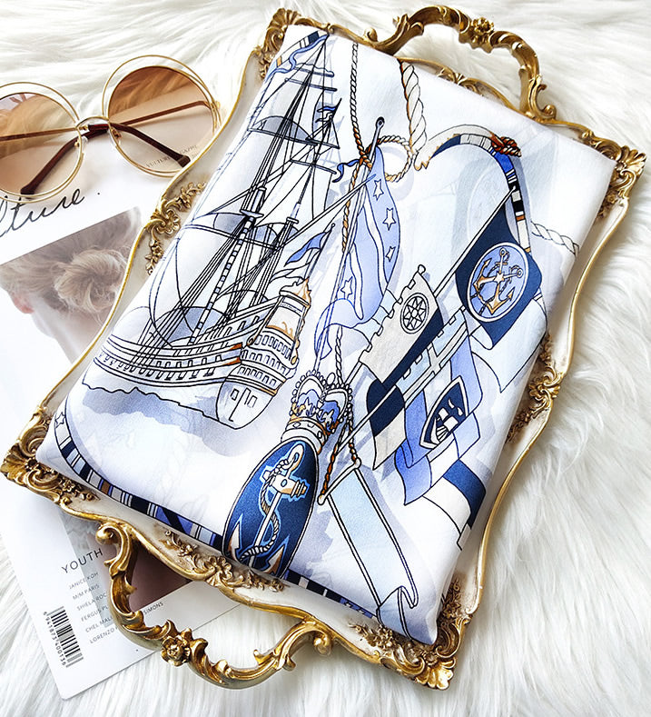 [P023] SilkSilky-SA الحرير الخالص Scarf 002,