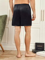[أسود] SilkSilky-SA Mens Sleep Bottoms 002