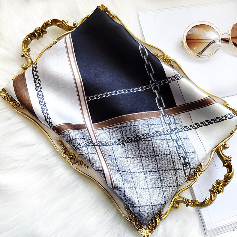 [P021] SilkSilky-SA الحرير الخالص Scarf 003,