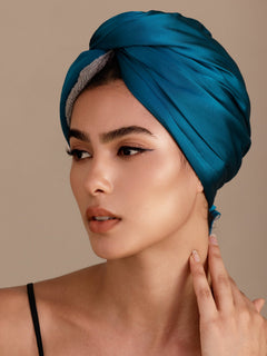 [المياه الخضراء] SilkSilky-SA عمامة شعر 003