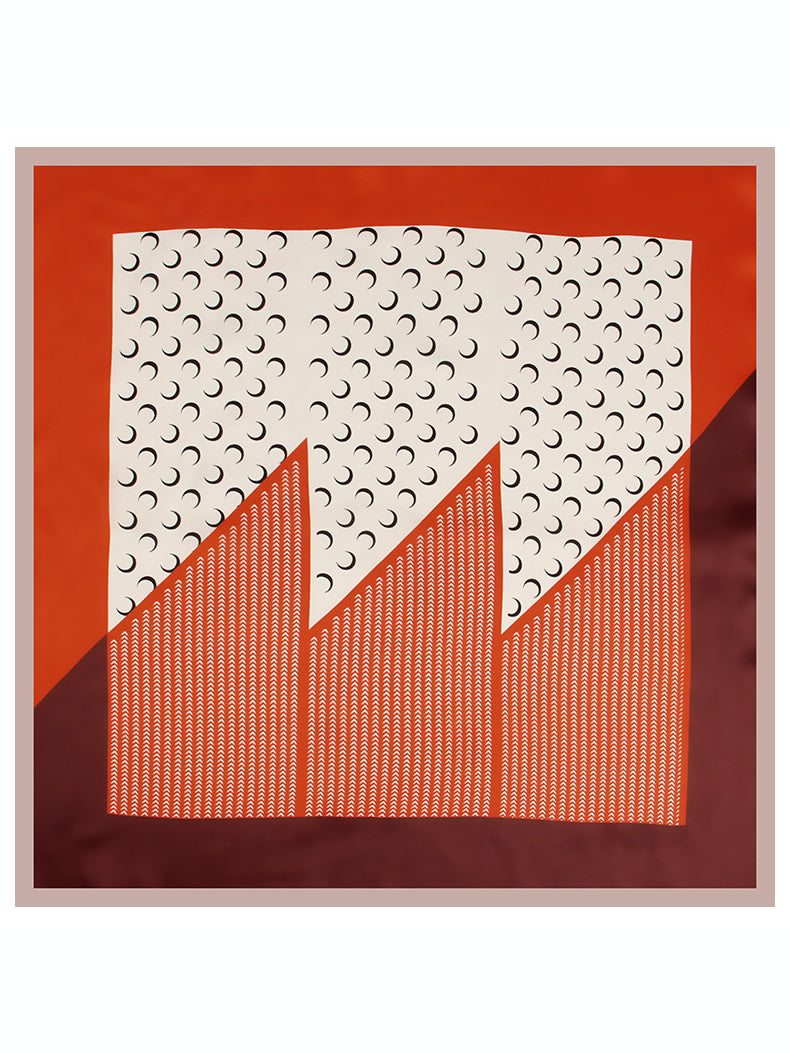 [P034] SilkSilky-SA الحرير الخالص Scarf 001,