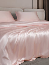 [لون القرنفل] SilkSilky-SA 25Momme مجموعة الفراش 003