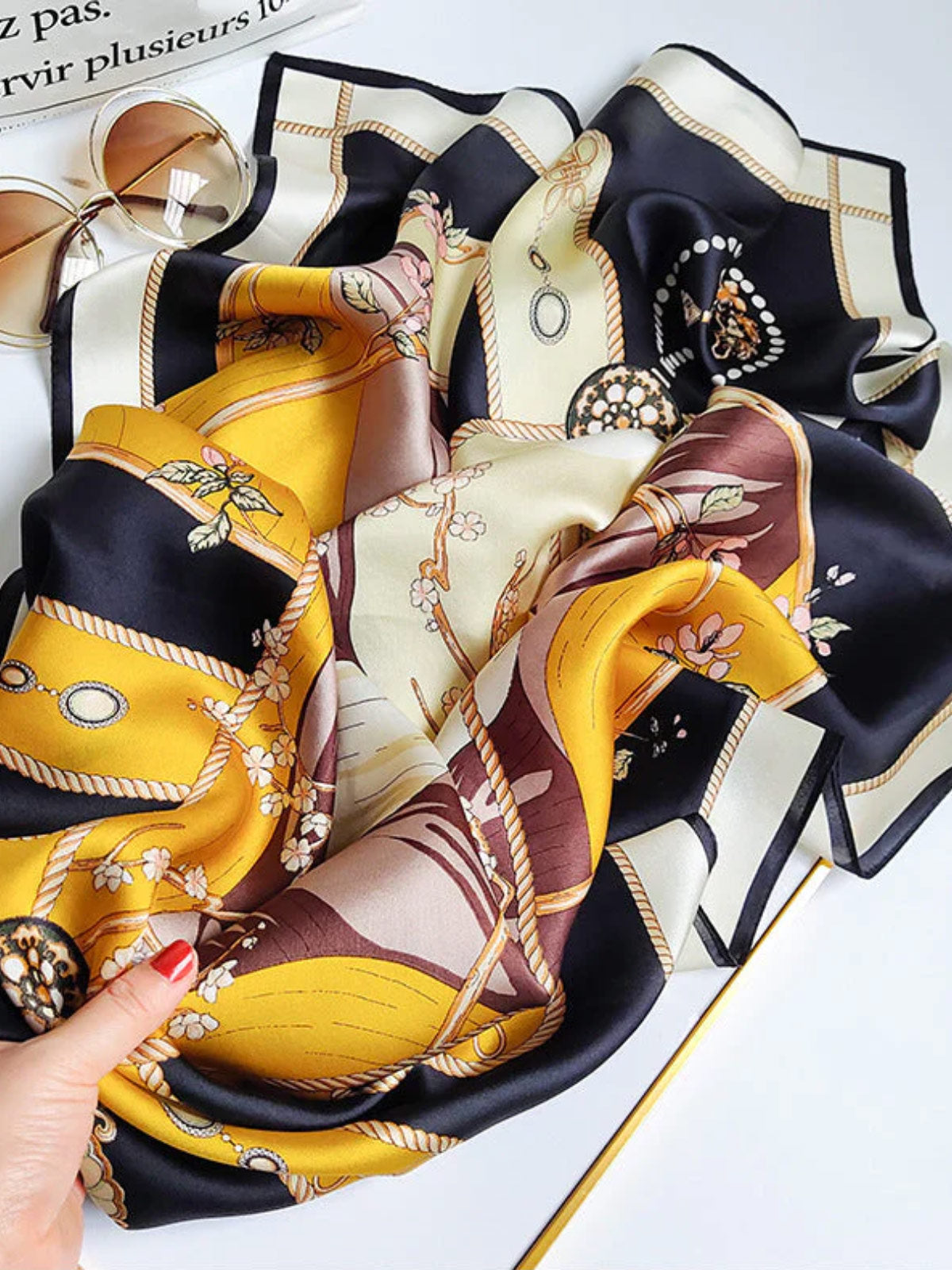 [P010] SilkSilky-SA وشاح 004