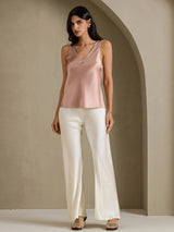 [توسكانا] SilkSilky-SA Sleeveless V Neck كامي 005