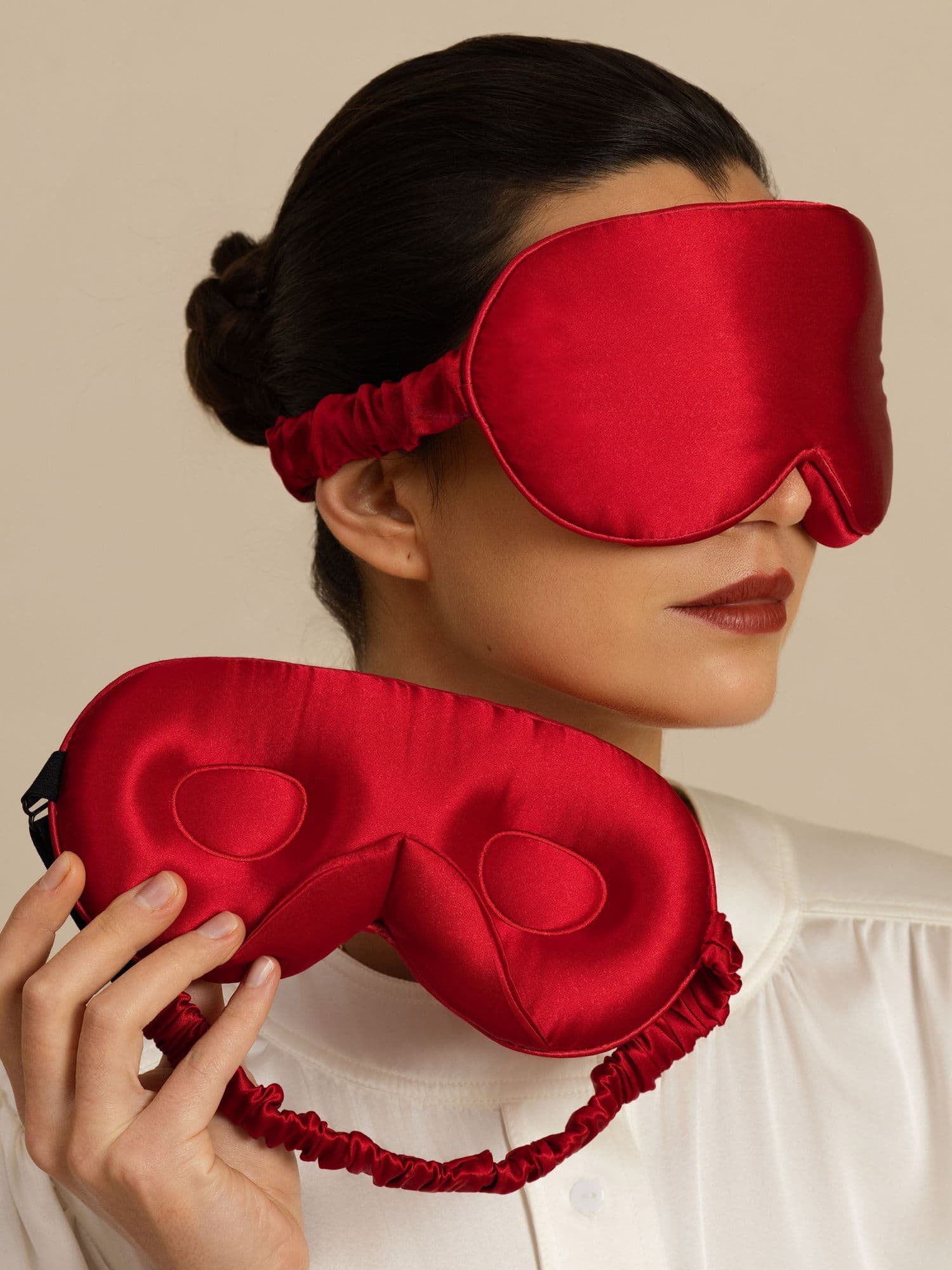 [خمر] SilkSilky-SA 22Momme Pure Silk Eye Mask 001