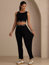 [أسود] SilkSilky-SA Womens Pants 001