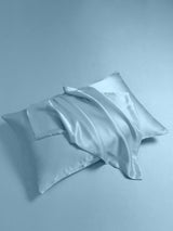 [أزرق فاتح] SilkSilky-SA 19Momme مجموعة الفراش 005