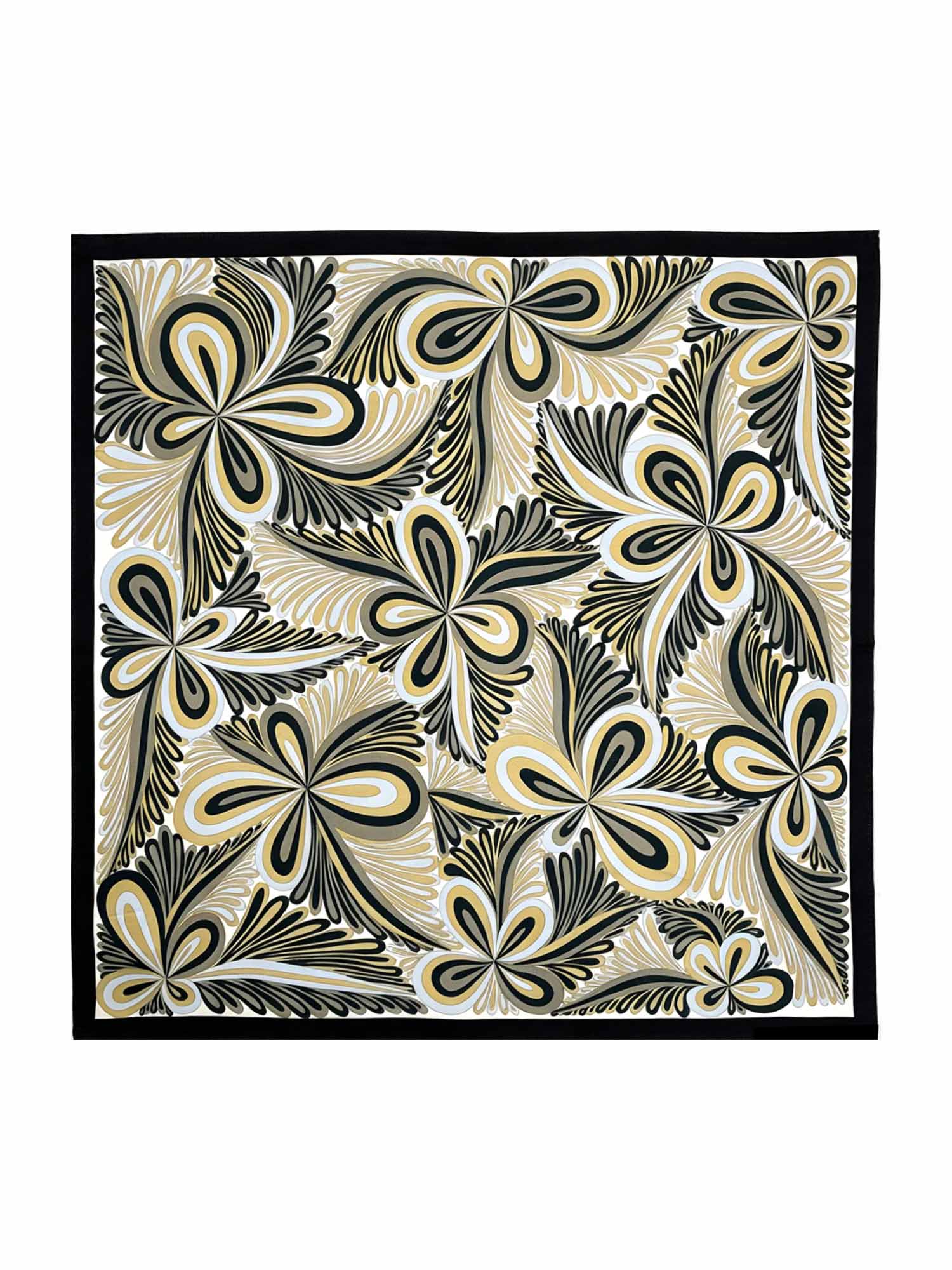 [P110] SilkSilky-SA Pure Silk Scarf 001