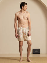[شامبانيا] SilkSilky-SA Mens Sleep Bottoms 005