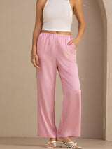 [مقلم دقيق وردي] SilkSilky-SA Womens Pants 004