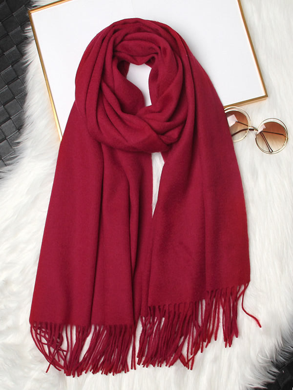 [خمر] SilkSilky-SA صوف Scarf 004