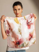 [P101] SilkSilky-SA الحرير الخالص Scarf 002,