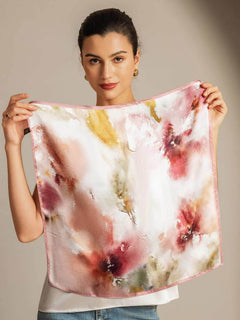 [P101] SilkSilky-SA الحرير الخالص Scarf 002,