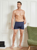 SilkSilky SA محبوك الحرير Mens Underwear أزرقغامق 006