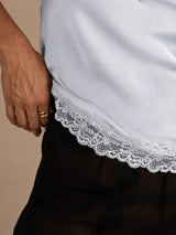 [أزرق رمادي] SilkSilky-SA Spaghetti Strap V Neck كامي 005