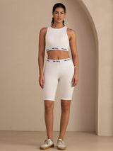 [أبيض] SilkSilky-SA Womens Shorts 007