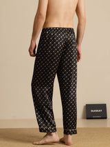 [السلسلة السوداء] SilkSilky-SA Mens Sleep Bottoms 002