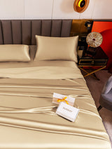 [اللون البيج] SilkSilky-SA 19Momme Pure Silk Bedding Set 003