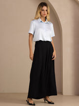 [أسود] SilkSilky-SA Womens Pants 007