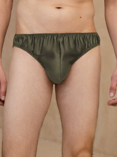 [أخضر] SilkSilky-SA Mens Underwear 003