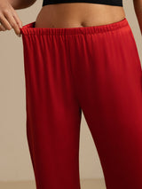 [خمر] SilkSilky-SA Women's Sleep Shorts 005