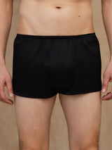[أسود] SilkSilky-SA Mens Underwear 001