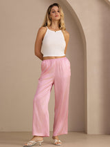[مقلم دقيق وردي] SilkSilky-SA Womens Pants 006