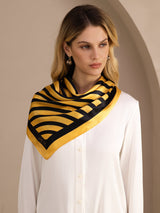 [أقواس صفراء] SilkSilky-SA Scarf 003