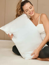 [أبيض] SilkSilky-SA 22Momme الحرير الخالص Pillowcase 005