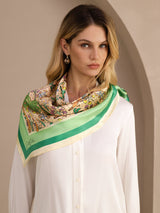 [تمساح رملي] SilkSilky-SA Scarf 004