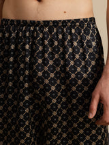 [السلسلة السوداء] SilkSilky-SA Mens Sleep Bottoms 004