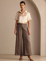 [قهوة] SilkSilky-SA Womens Pants 007