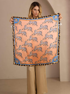 [قطة وردية] SilkSilky-SA Scarf 003