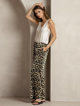 [فهد] SilkSilky-SA 19Momme الحرير Womens Pants 003,
