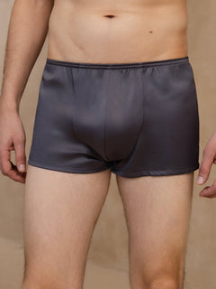 [الرمادي الداكن] SilkSilky-SA Mens Underwear 001