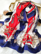 [P083] SilkSilky-SA الحرير الخالص Scarf 001,