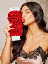 [أحمر] SilkSilky-SA ربطات شعر 002