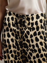 [فهد] SilkSilky-SA 19Momme الحرير Womens Pants 007,