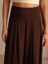 [قهوة] SilkSilky-SA Womens Pants 004
